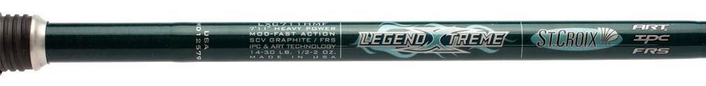 St. Croix Legend Xtreme Spinning Rods