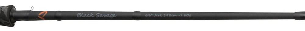 Savage Gear Black Savage Jerk Casting Rod 1pc