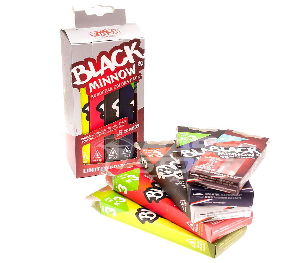Fiiish Leurres Black Minnow European Colors Pack