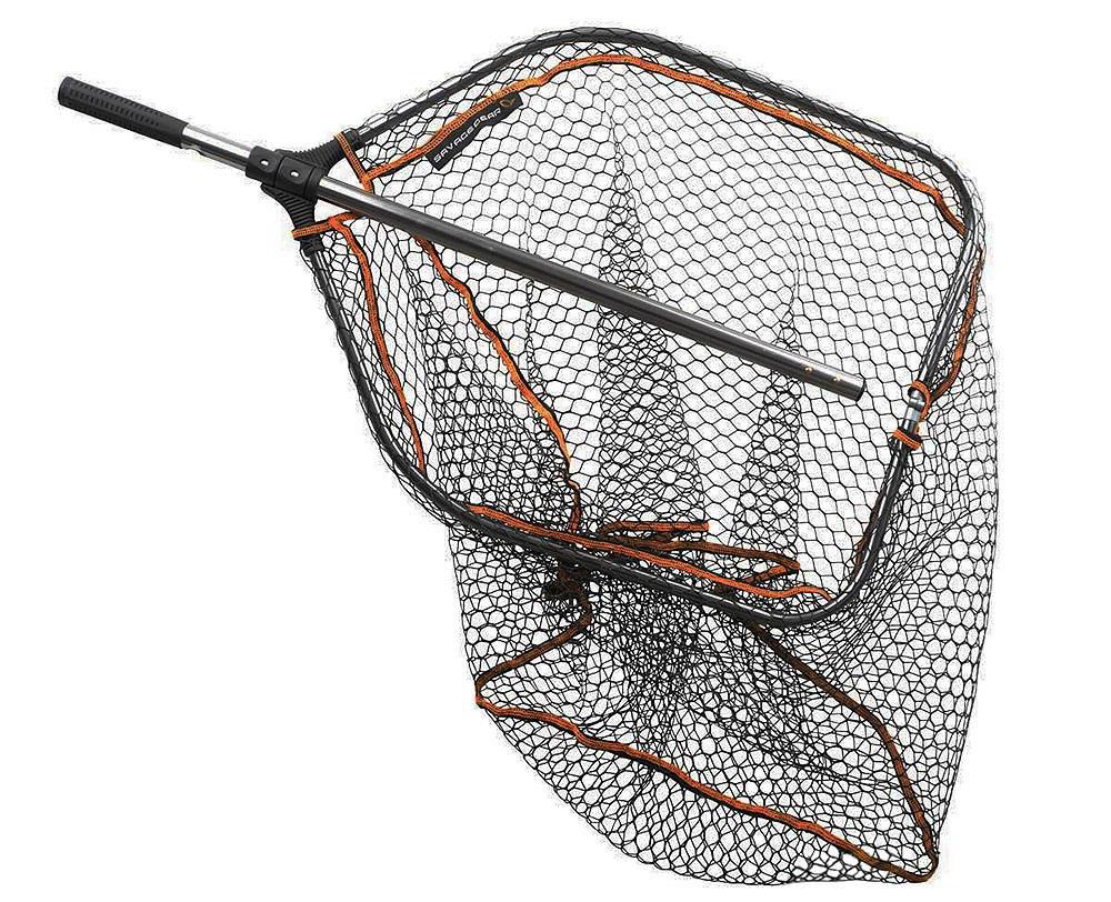 Savage Gear Pro Folding Tele Rubber Mesh Landing Net