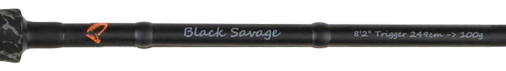 Savage Gear Black Savage Trigger casting rods 2 pcs