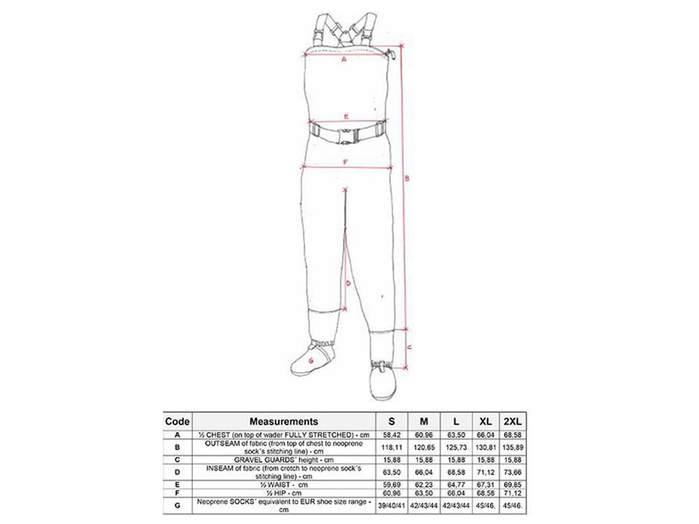 Hart 25S Spinning Waders