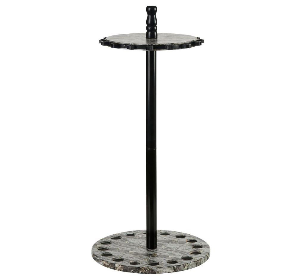Organized Fishing Camouflage Round Floor Rod Rack