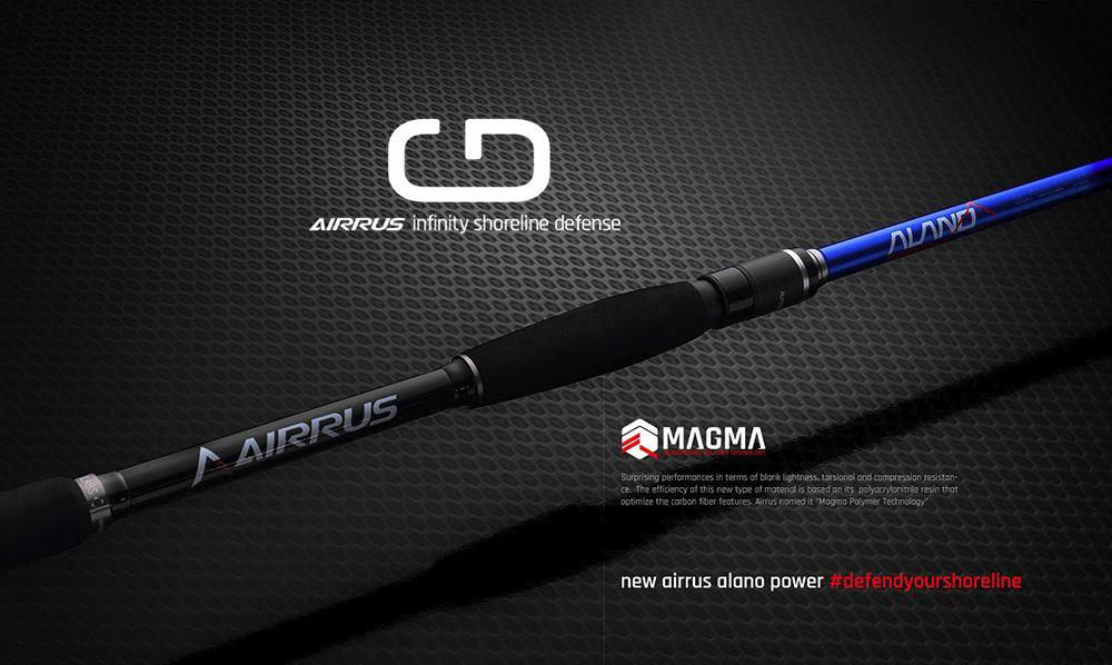 Airrus Alano Power Magma spinning rod