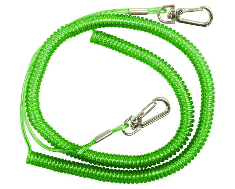 DAM Safety Coil Cord With Snap Lock 