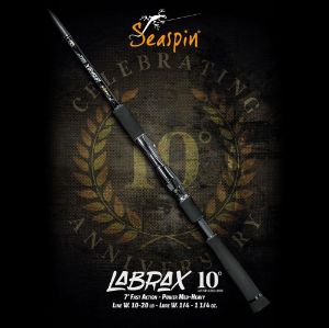 Seaspin Labrax 10° Spinning Rods