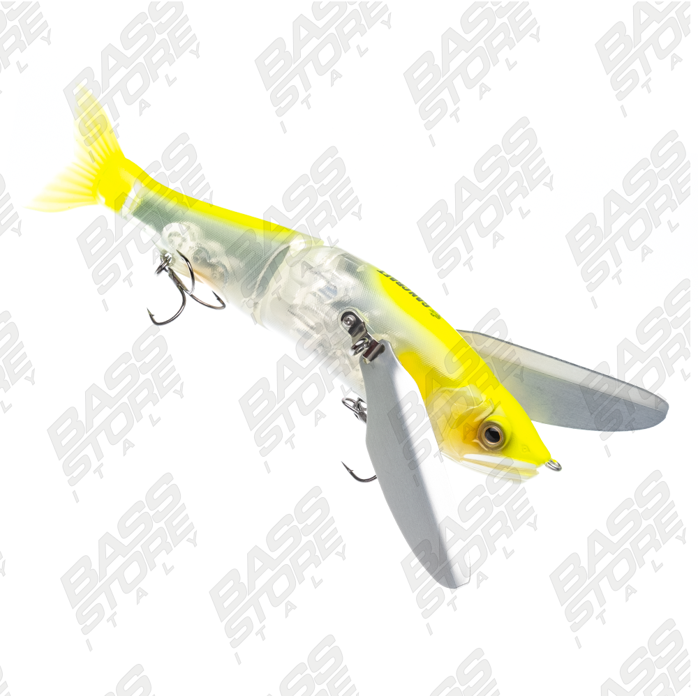 Leurre Gan Craft Joi Crawler 178F - Couleur Flashing GM Chart - Pour Pêche à L'Achigan