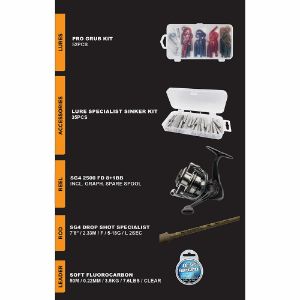 Savage Gear Jig 'n' Drop Kit spinning combo