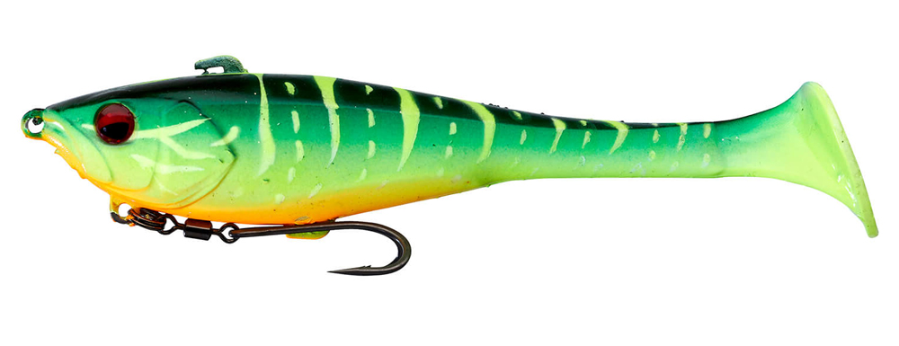 Gros Leurre Nageur 15 Cm Pour Brochet - Multicolore - Coulant Avec Bruiteur - Neuf