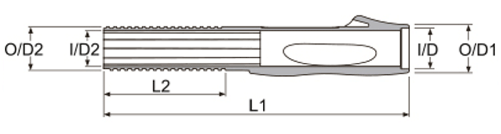 Immagine di Fuji Pipe Type Reel Seat TVS