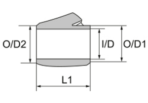 Picture of Fuji Pipe Type Reel Seat SKSS