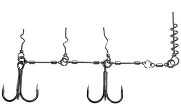 Immagine di BKK FISHING HOOKS Chain-21 Stinger Rig
