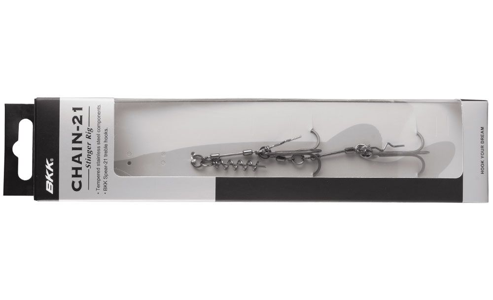 Immagine di BKK FISHING HOOKS Chain-21 Stinger Rig